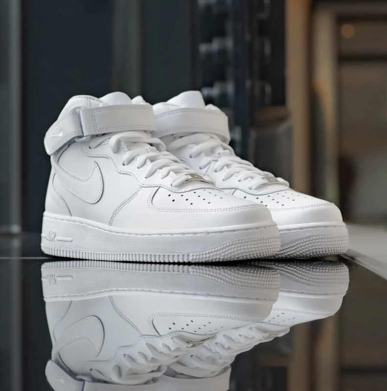 Nike Air Force 1 Mid WHITE WHITE