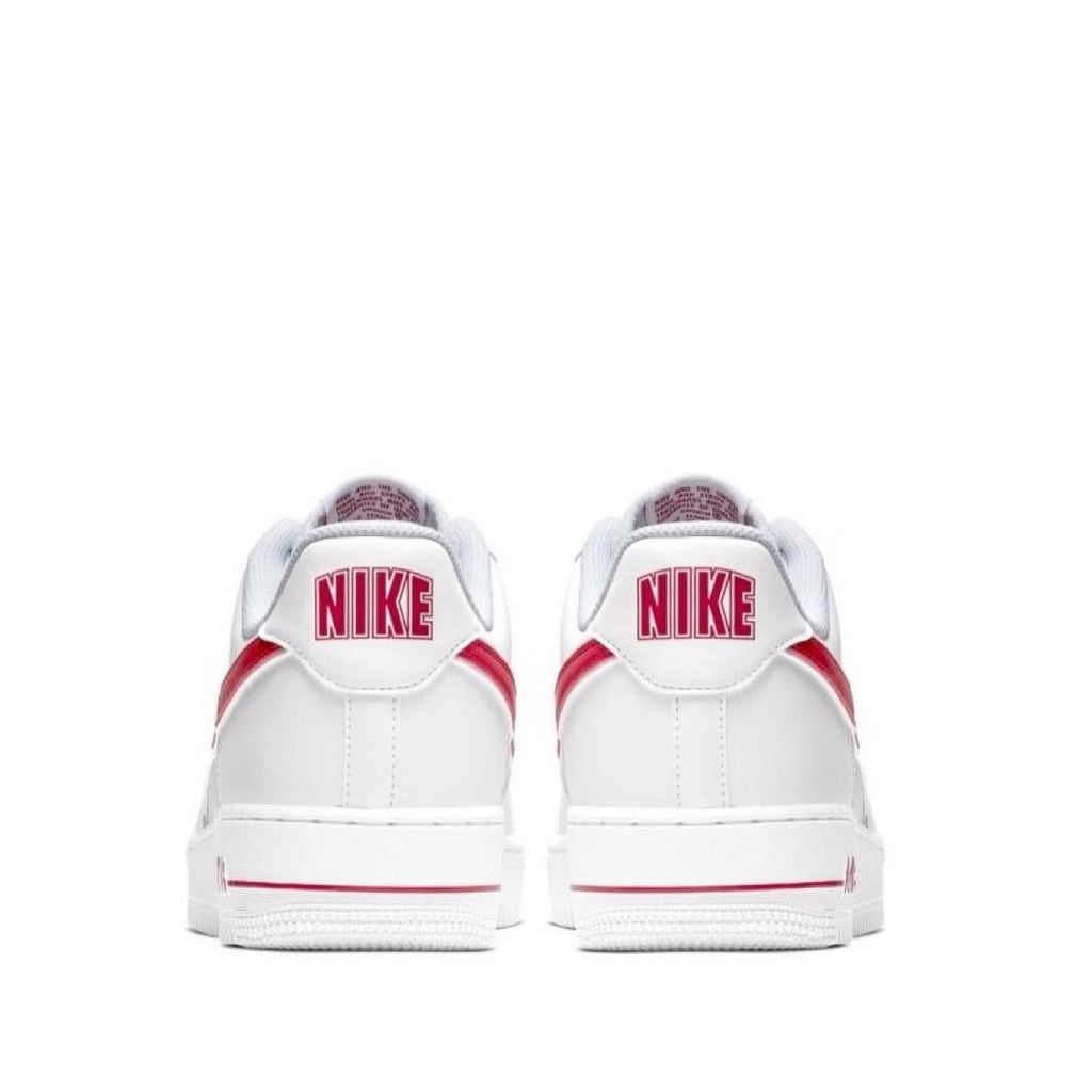 Nike air force 1 low white gym red