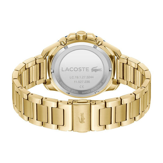 MONTRE Lacoste Gold Steel Navy Dial Multi-function Men\'s Watch